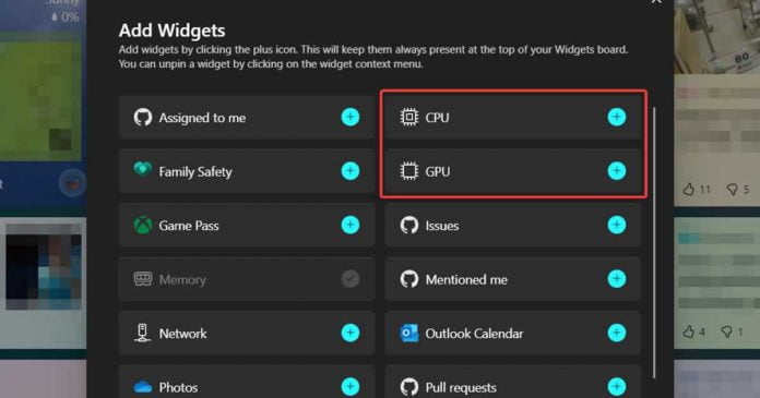 Windows 11 Widgets to Monitor System Performance Windows 11 Widgets to Monitor System Performance