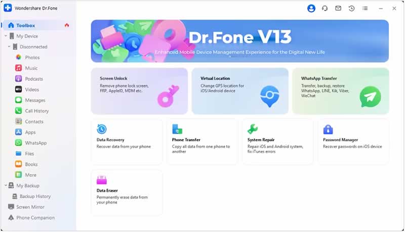 Wondershare Dr Fone