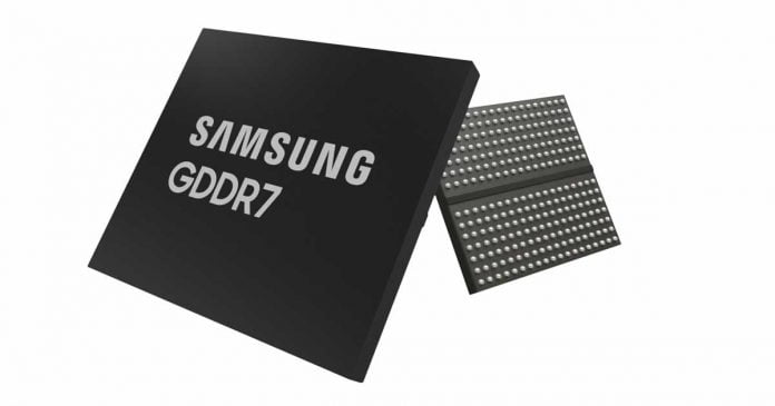 Samsung GDDR7 DRAM Samsung GDDR7 DRAM
