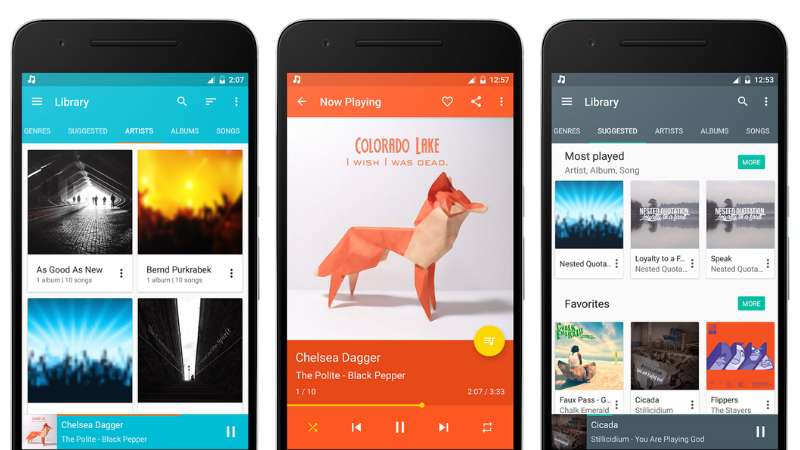 Shuttle Music Player