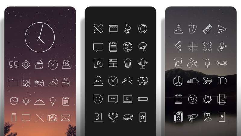 Lines - Icon Pack