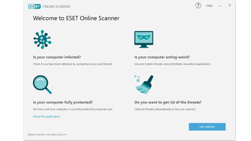 ESET's Online Scanner