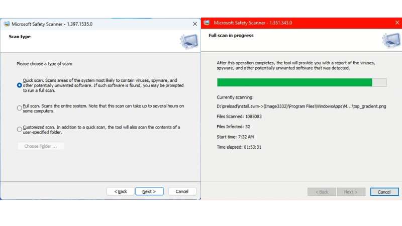 Microsoft Safety Scanner